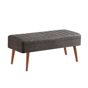 Lavica Vina 1053 - 2 - Anthracite, Walnut vyobraziť