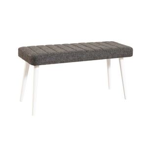 Lavica Stormi Bench - White, Anthracite vyobraziť