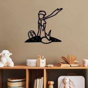 Dekoratívny kovový doplnok na stenu The Little Prince 3 vyobraziť
