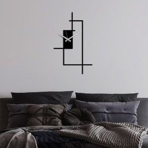 Dekoratívne kovové nástenné hodiny Corner vyobraziť
