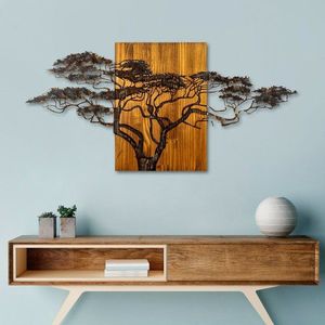 Dekoratívny drevený doplnok na stenu Acacia Tree - 329-A vyobraziť