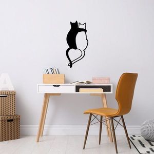 Dekoratívny kovový doplnok na stenu Love Cats - 478 vyobraziť