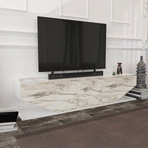 TV stolík Inci - White vyobraziť