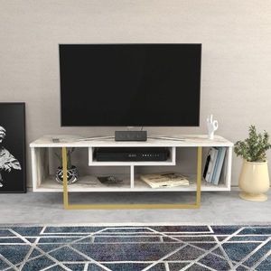 TV stolík Asal 120 - Ephesus, Gold vyobraziť
