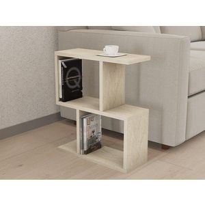 Príručný stolík / Odkladací stolík Zet - Travertine vyobraziť