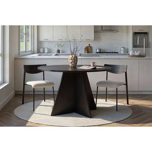 Jedálenský stôl Virella - Wood Black vyobraziť