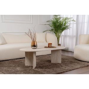 Konferenčný stolík Sable - Travertine vyobraziť
