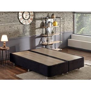 Rám manželskej postele Ela Double - Black (140 x 190) vyobraziť