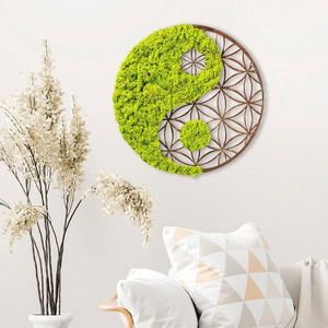 Dekoratívny doplnok na stenu Yin Yang vyobraziť