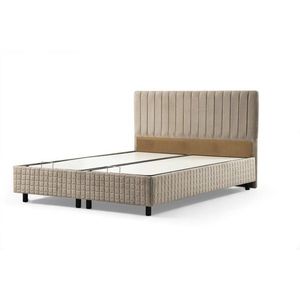 Rám jednolôžkovej postele s čelom Safir 90 x 190 - Brown vyobraziť