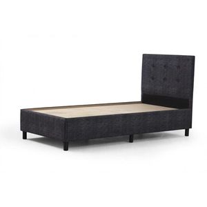 Rám jednolôžkovej postele s čelom Hira 120 x 200 - Anthracite vyobraziť