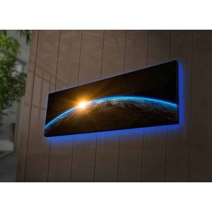 Dekoratívny LED osvetlený obraz na plátne 3090NASA-018 vyobraziť