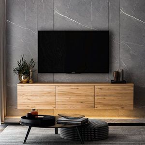 TV stolík Neon Illuminated - Atlantic Pine vyobraziť