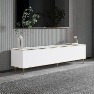 TV stolík Imaj - Marble, White vyobraziť