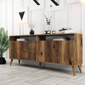 Konzolový stolík Milan - Walnut vyobraziť