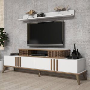 TV skrinka / Obývacia stena Eylül - White vyobraziť