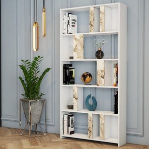 Knižnica Lima - White Marble vyobraziť