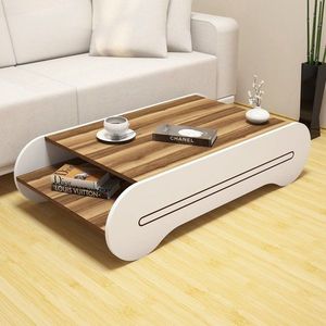 Konferenčný stolík Cool - Walnut, White vyobraziť