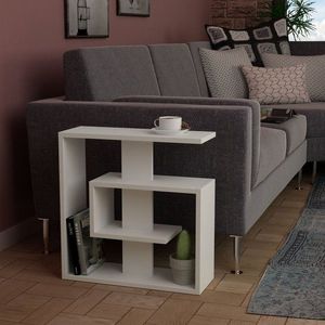 Príručný stolík / Odkladací stolík Saly - White vyobraziť