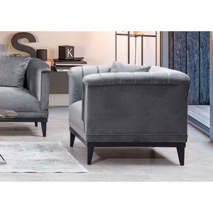 Kreslo ušiak Trendy - Dark Grey vyobraziť