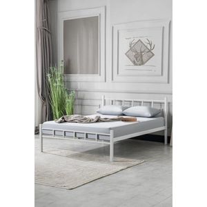Rám manželskej postele K90 - White (120 x 200) vyobraziť