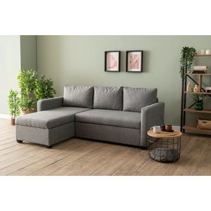 Rohová rozkladacia pohovka Kado - Light Grey vyobraziť