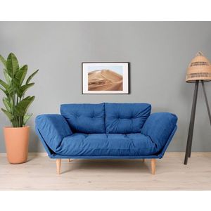 Trojmiestna rozkladacia pohovka Nina Daybed - Parliament Blue GR108 vyobraziť