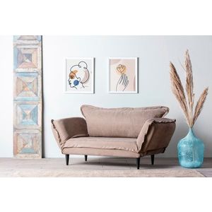 Dvojmiestna rozkladacia pohovka Vino Daybed - Mink GR121\01 vyobraziť