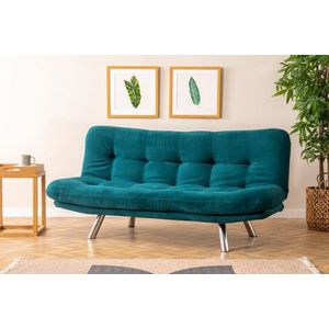 Trojmiestna rozkladacia pohovka Misa Small Sofabed - Petrol Green vyobraziť