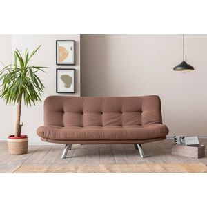 Trojmiestna rozkladacia pohovka Misa Small Sofabed - Light Brown vyobraziť