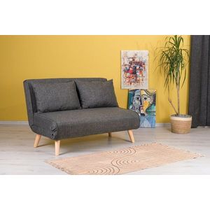 Dvojmiestna rozkladacia pohovka Folde 2-Seater - Dark Grey vyobraziť