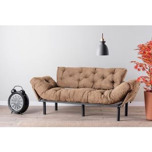 Trojmiestna rozkladacia pohovka Nitta Triple - Light Brown vyobraziť