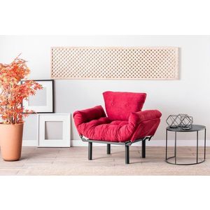 Kreslo ušiak Nitta Single - Maroon vyobraziť