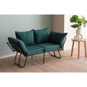 Dvojmiestna rozkladacia pohovka Viper 2-Seater - Petrol Green vyobraziť