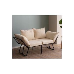 Dvojmiestna rozkladacia pohovka Viper 2-Seater - Light Cream vyobraziť
