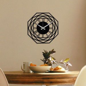 Dekoratívne kovové nástenné hodiny Enzoclock - S012 vyobraziť