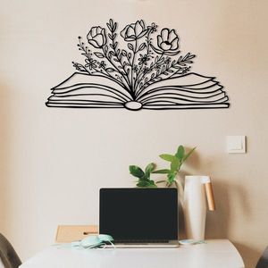 Dekoratívny kovový doplnok na stenu Culture Flower vyobraziť