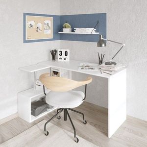 Písací stôl Gelincik - White vyobraziť