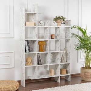Knižnica Manco - Carrara Marble vyobraziť