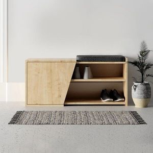 Skrinka na topánky / Botník Fiona - Oak vyobraziť