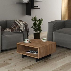 Konferenčný stolík Hola - Oak, Anthracite vyobraziť