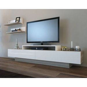 TV skrinka / Obývacia stena Lusi - Cordoba, White vyobraziť