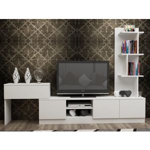 TV skrinka / Obývacia stena Team - White vyobraziť