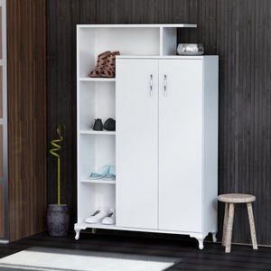 Viacúčelová skrinka Sanat - White vyobraziť