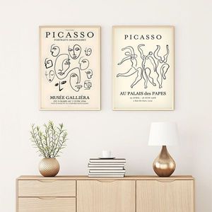 Dekoratívny rámovaný obraz z MDF (2 kusy) Huhu285 - 50 x 70 vyobraziť