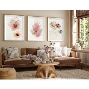 Dekoratívny rámovaný obraz z MDF (3 kusy) Huhu205 - 50 x 35 vyobraziť