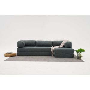 Rohová sedacia súprava / Rohová pohovka Comfort - Green vyobraziť