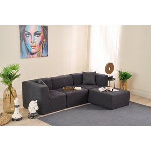 Rohová sedacia súprava / Rohová pohovka Raks - Anthracite vyobraziť