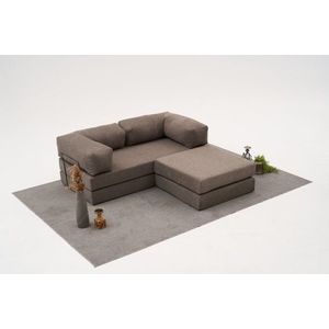 Rohová sedacia súprava / Rohová pohovka Comfort Mini - Grey vyobraziť