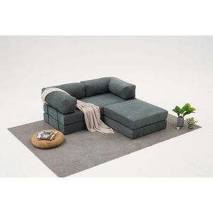 Rohová sedacia súprava / Rohová pohovka Comfort Mini - Green vyobraziť